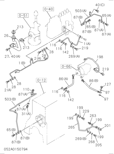 OIL AND VACUUM PIPING;