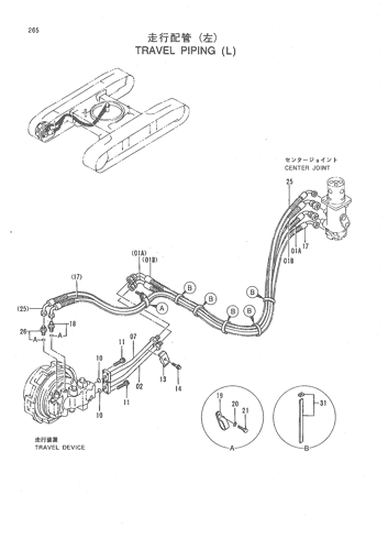 TRAVEL PIPING (L)