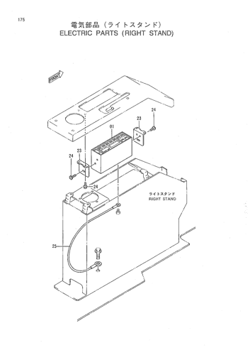 ELECTRIC PARTS (RIGHT STAND)