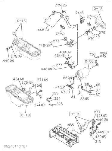 OIL AND VACUUM PIPING;
