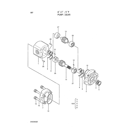 PUMP;GEAR