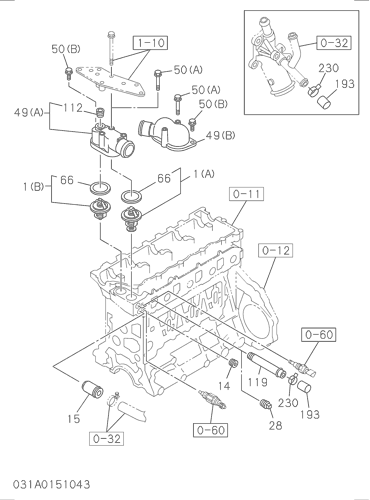031- THERMOSTAT AND