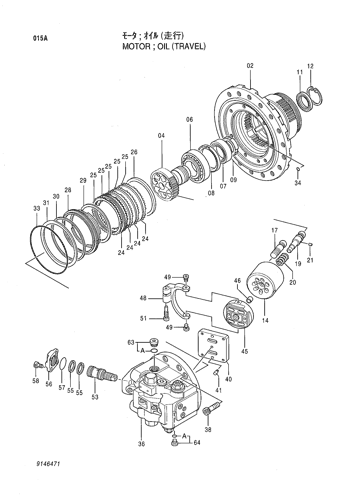 MOTOR;OIL (TRAVEL)