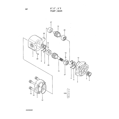 PUMP;GEAR