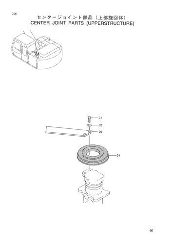 CENTER JOINT PARTS (UPPERSTRUCTURE)