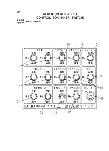 CONTROL BOX (INNER SWITCH)