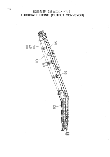 LUBRICATE PIPING (OUTPUT CONVEYOR)