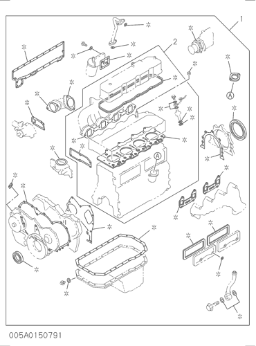 005- ENGINE GASKET KIT