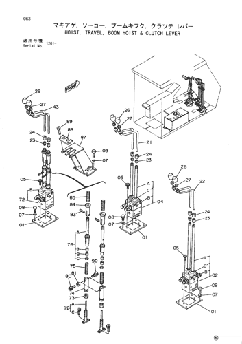 HOIST, TRAVEL, BOOM HOIST &
