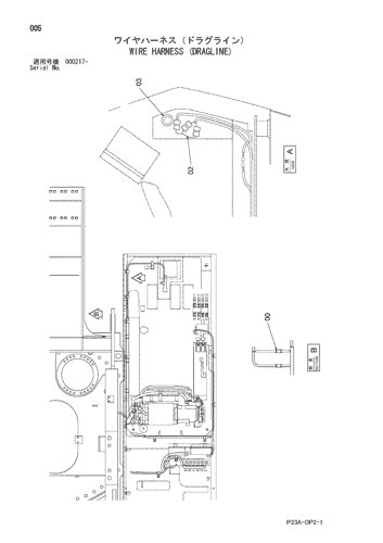WIRE HARNESS (DRAGLINE)