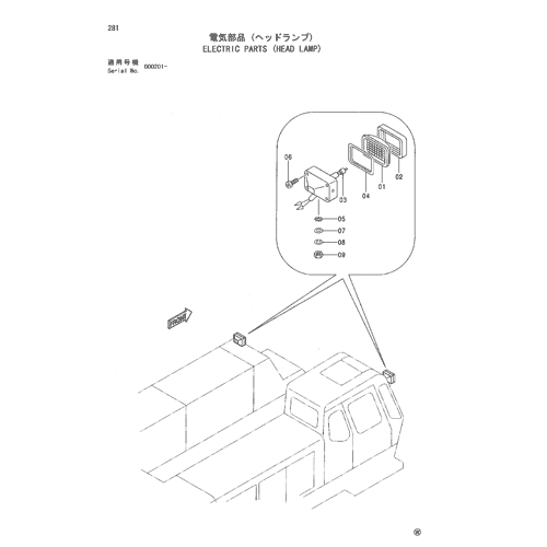 ELECTRIC PARTS (HEAD LAMP)