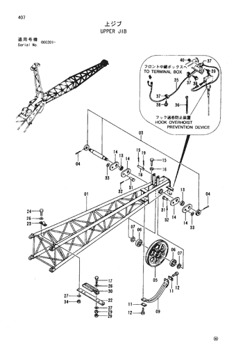 UPPER JIB