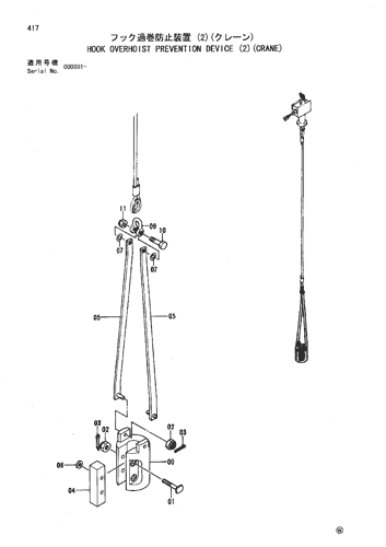 HOOK OVERHOIST PREVENTION DEVICE (2)(CRANE)