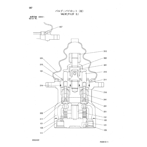 VALVE;PILOT (L)