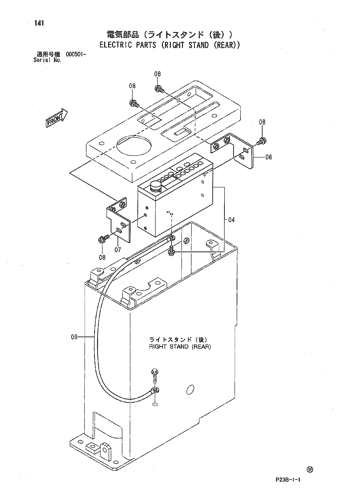 ELECTRIC PARTS (RIGHT STAND (REAR))