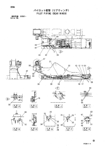 PILOT PIPING (REAR WINCH)