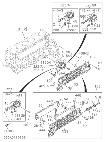 050- OIL COOLER AND OIL