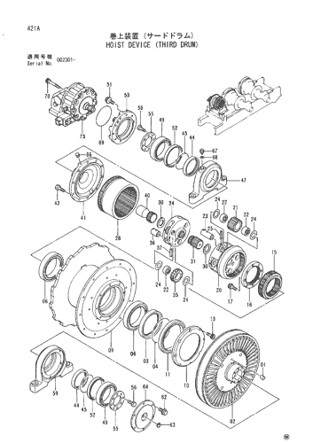HOIST DEVICE (THIRD DRUM)