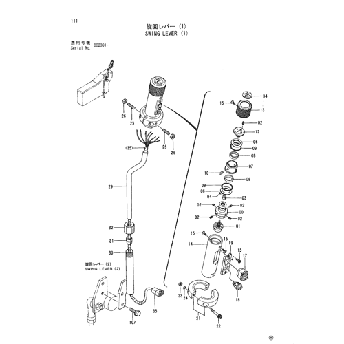 SWING LEVER (1)