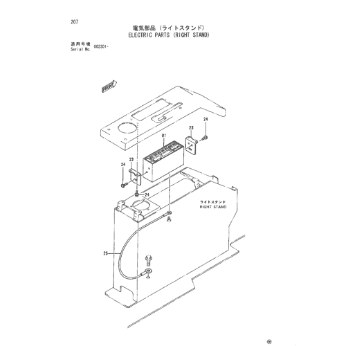 ELECTRIC PARTS (RIGHT STAND)