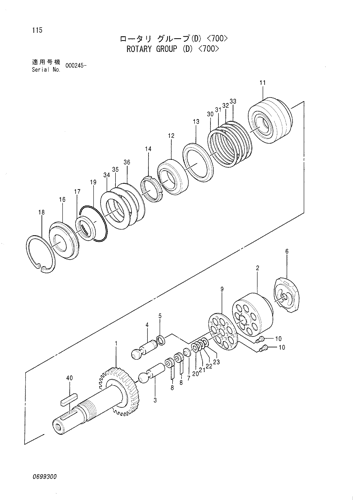 ROTARY GROUP (D) -700-