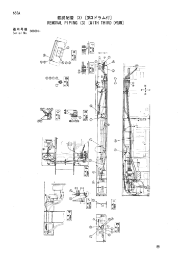 REMOVAL PIPING (3) [WITH THIRD DRUM]
