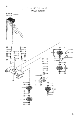 HANGER (GANTRY)