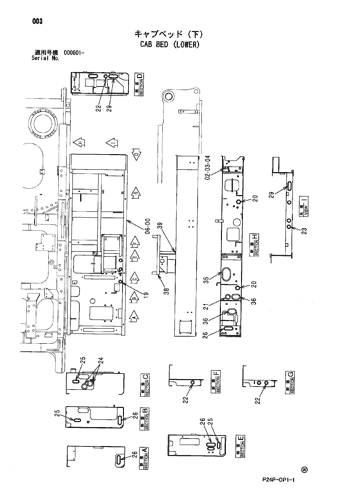 CAB BED (LOWER)