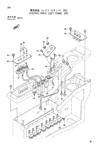 ELECTRIC PARTS (LEFT STAND) [EU]