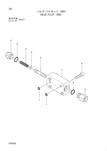 VALVE;PILOT -900-