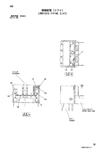 LUBRICATE PIPING (LIFT)