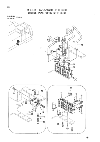 CONTROL VALVE PIPING (2-1) [STD]