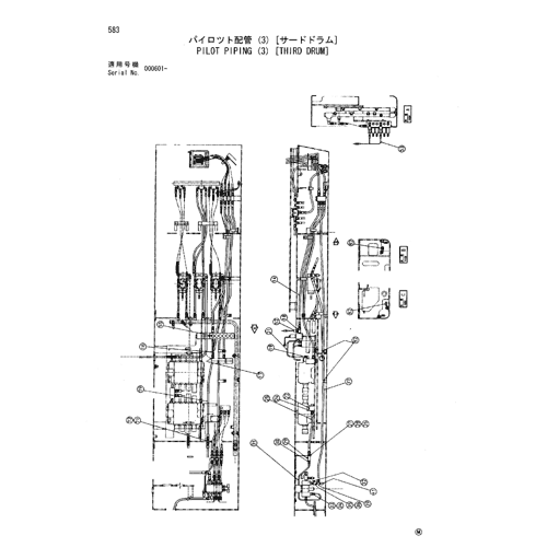 PILOT PIPING (3) [THIRD DRUM]