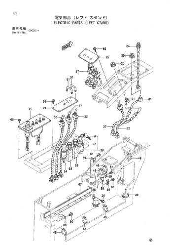 ELECTRIC PARTS (LEFT STAND)