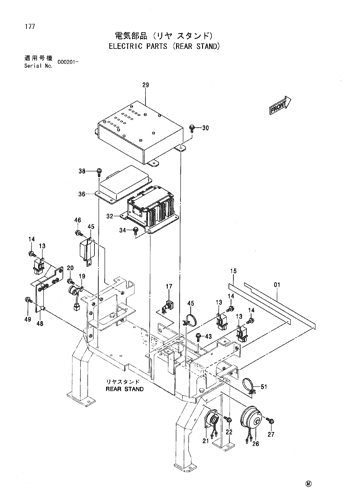 ELECTRIC PARTS (REAR STAND)