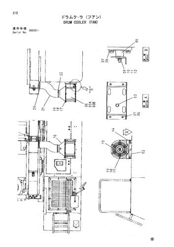 DRUM COOLER (FAN)