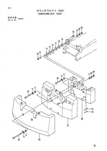 COUNTERWEIGHT -550-