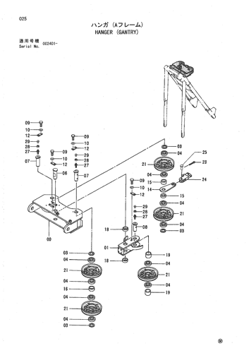 HANGER (GANTRY)
