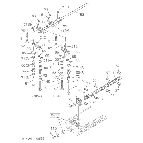 014- CAMSHAFT AND