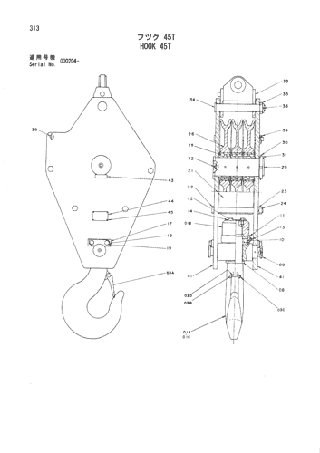 HOOK 45T