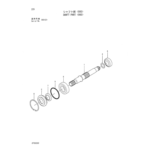 SHAFT PART -900-