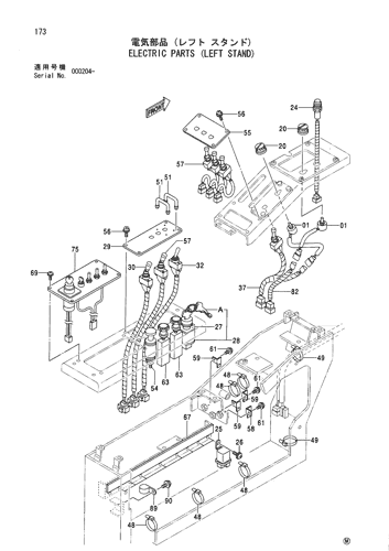 ELECTRIC PARTS (LEFT STAND)