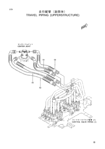 TRAVEL PIPING (UPPERSTRUCTURE)