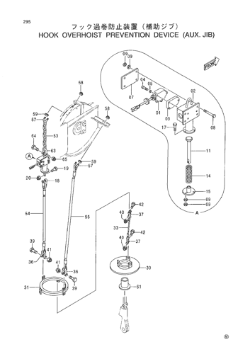 HOOK OVERHOIST PREVENTION DEVICE (AUX.JIB)