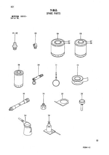 SPARE PARTS