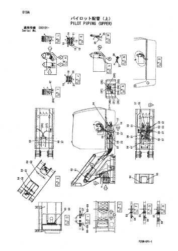 PILOT PIPING (UPPER)