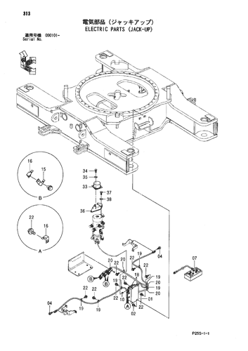 ELECTRIC PARTS (JACK-UP)