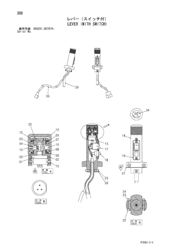 LEVER (WITH SWITCH)