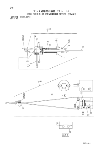HOOK OVERHOIST PREVENTION DEVICE (CRANE)