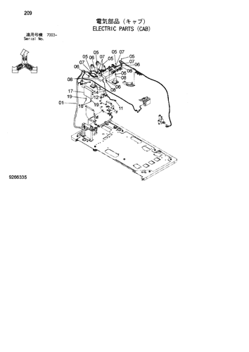ELECTRIC PARTS (CAB)